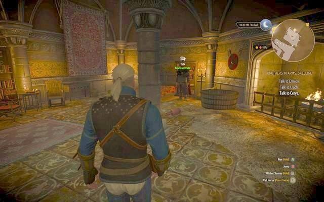 Crach an Craite - podaruje ci wyjątkowy miecz - Wiedźmin 3 Dziki Gon: Wyspa Mgieł (The Isle of Mists) - solucja - Wiedźmin 3 Dziki Gon - poradnik do gry
