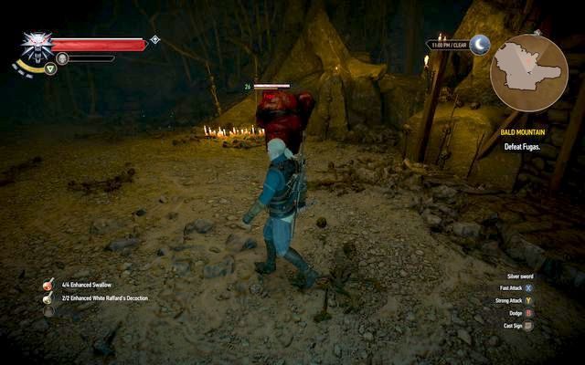 Sylwan - strażnik przejścia - Wiedźmin 3 Dziki Gon: Łysa Góra (Bald Mountain) - solucja, opis przejścia - Wiedźmin 3 Dziki Gon - poradnik do gry