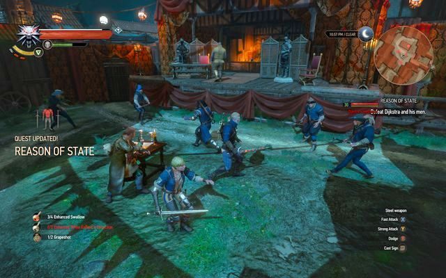 Walcz przeciwko Dijkstrze lub pozwól mu objąć władzę - Wiedźmin 3 Dziki Gon: Ostatnie przygotowania (Final Preparations) - solucja - Wiedźmin 3 Dziki Gon - poradnik do gry