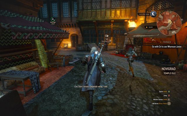 Udaj się z Ciri do trzech lokacji - Wiedźmin 3 Dziki Gon: Ostatnie przygotowania (Final Preparations) - solucja - Wiedźmin 3 Dziki Gon - poradnik do gry