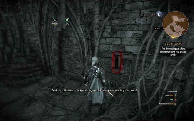 Przełącznik w podziemiach - Wiedźmin 3 Dziki Gon: Ostatnie przygotowania (Final Preparations) - solucja - Wiedźmin 3 Dziki Gon - poradnik do gry