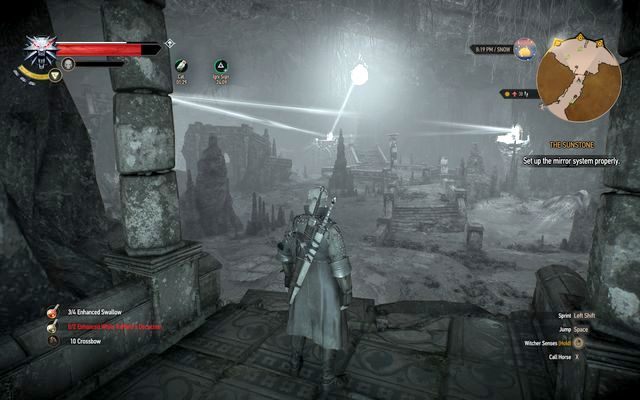 Lustra - każde przestaw jednokrotnym użyciem dźwigni - Wiedźmin 3 Dziki Gon: Przygotowania do bitwy (Battle Preparations) - solucja - Wiedźmin 3 Dziki Gon - poradnik do gry