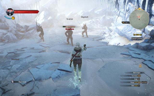 Utoruj sobie drogę pośród ogarów i wojowników Gonu - Wiedźmin 3 Dziki Gon: Na cienkim lodzie (On Thin Ice) - solucja, opis przejścia - Wiedźmin 3 Dziki Gon - poradnik do gry