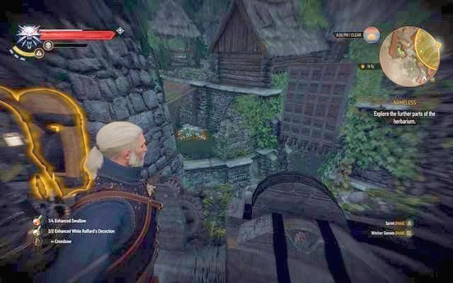 Użyj dźwigni, by otworzyć właz i przejść do ogrodu - Wiedźmin 3 Dziki Gon: Ktokolwiek widział, ktokolwiek wie (Missing Person) (Nameless) - główne zadanie | Kaer Trolde - Wiedźmin 3 Dziki Gon - poradnik do gry