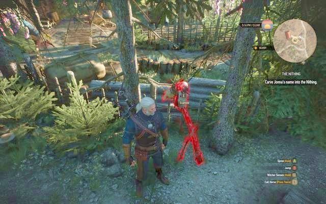 Wypisz nazwisko zielarki, aby przekierować klątwę na nią - Wiedźmin 3 Dziki Gon: Poboczne zadania | Kaer Trolde | Wiedźmin 3 Dziki Gon - Wiedźmin 3 Dziki Gon - poradnik do gry