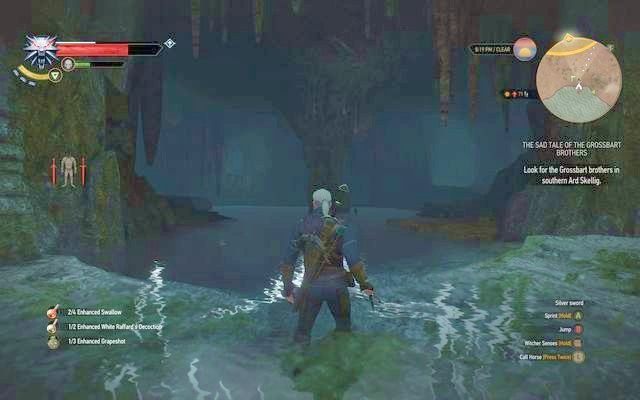 Wejście do jaskini, gdzie ukrywają się bracia - Wiedźmin 3 Dziki Gon: Poboczne zadania | Kaer Trolde | Wiedźmin 3 Dziki Gon - Wiedźmin 3 Dziki Gon - poradnik do gry