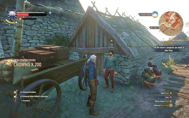 Skelligijczyk we wsi Fyresdal - Wiedźmin 3 Dziki Gon: Poboczne zadania | Kaer Trolde | Wiedźmin 3 Dziki Gon - Wiedźmin 3 Dziki Gon - poradnik do gry