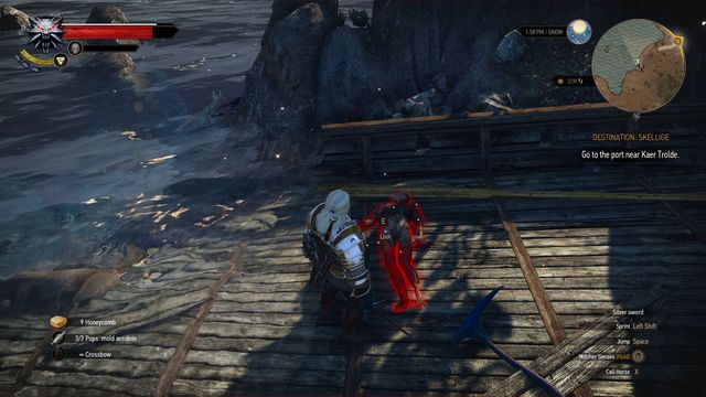 Zabierz z ciała rozbitka książkę. - Wiedźmin 3 Dziki Gon: Poszukiwania skarbów | An Skellig | Wiedźmin 3 Dziki Gon - Wiedźmin 3 Dziki Gon - poradnik do gry