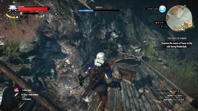 Skrzynia ze skarbem leży na pokładzie zatopionego statku. - Wiedźmin 3 Dziki Gon: Poszukiwania skarbów | Faroe | Wiedźmin 3 Dziki Gon - Wiedźmin 3 Dziki Gon - poradnik do gry