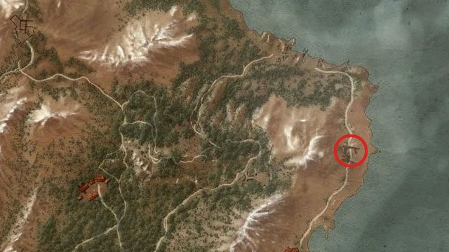 Udaj się do legowiska Cyklopa idąc na południowy wschód od Cmentarza Wielorybów (Whale Graveyard) lub na północ od osady Redgill - Wiedźmin 3 Dziki Gon: Rynsztunek szkoły gryfa - Mistrzowski - Wiedźmin 3 Dziki Gon - poradnik do gry