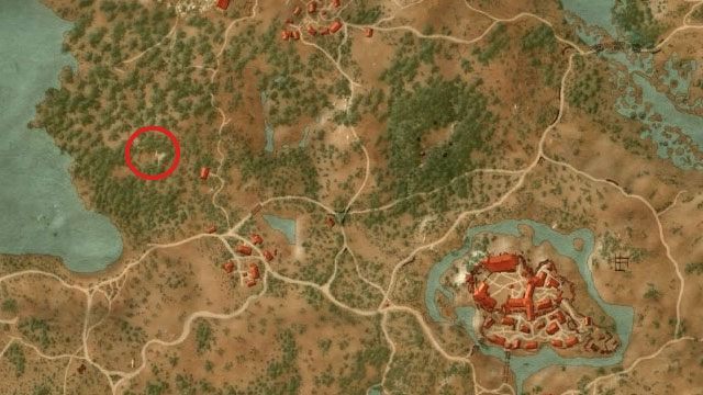 Diagram na mistrzowski miecz stalowy szkoły niedźwiedzia znajdziesz w jaskini niedaleko domu alchemika, na północny zachód od wsi Konary (Blackbough) - Wiedźmin 3 Dziki Gon: Rynsztunek szkoły niedźwiedzia - Mistrzowski - Wiedźmin 3 Dziki Gon - poradnik do gry