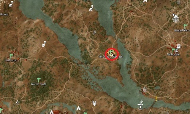 W Karczmie na Rozstajach (Inn at the Crossroads) (mapa M2) możesz kupić wszystkie trzy typy alkoholi - Wiedźmin 3 Dziki Gon: Gdzie znaleźć składniki Białej Mewy (White Gull)? - Wiedźmin 3 Dziki Gon - poradnik do gry