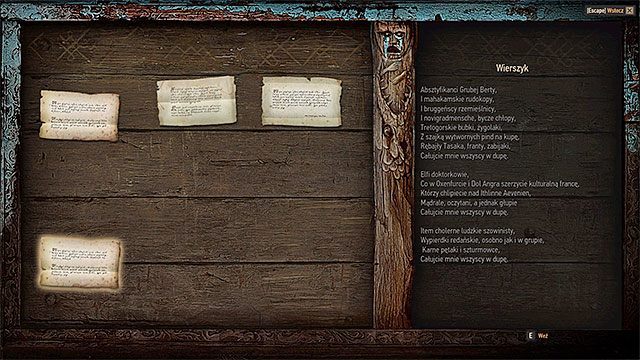 2 - Wiedźmin 3 Dziki Gon: Easter eggi - lista; polskie wątki - Wiedźmin 3 Dziki Gon - poradnik do gry