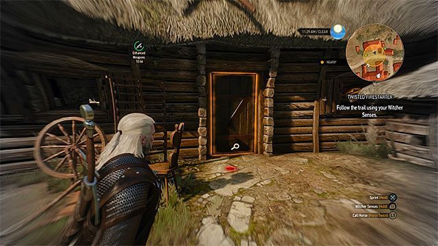 Budynek, w którym skrywa się podpalacz - Wiedźmin 3 Dziki Gon: Biały Sad, Poboczne zadania - lista, solucja - Wiedźmin 3 Dziki Gon - poradnik do gry