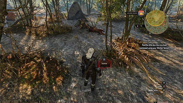 Miejsce odnalezienia ładunku - Wiedźmin 3 Dziki Gon: Biały Sad, Poboczne zadania - lista, solucja - Wiedźmin 3 Dziki Gon - poradnik do gry