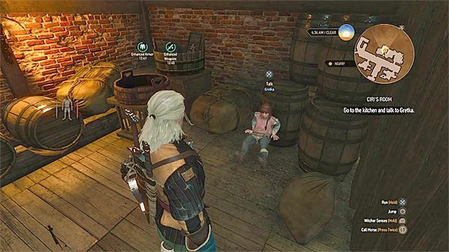 Małgosia skrywa się w kuchni - Wiedźmin 3 Dziki Gon: Kasztel Wrońce, Poboczne zadania - lista, solucja - Wiedźmin 3 Dziki Gon - poradnik do gry