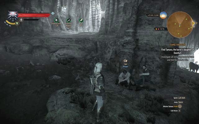 Handlarze w jaskini - Wiedźmin 3 Dziki Gon: Krzywuchowe Moczary, Zlecenia wiedźmińskie - lista - Wiedźmin 3 Dziki Gon - poradnik do gry