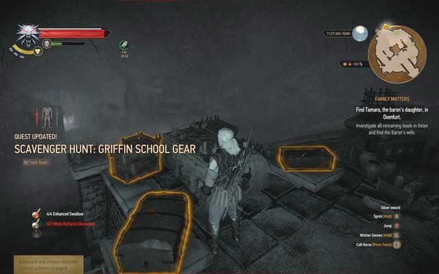 Pokonaj Ekimmę, by dostać się do cennych znalezisk - Wiedźmin 3 Dziki Gon: Krzywuchowe Moczary, Poszukiwania skarbów - lista - Wiedźmin 3 Dziki Gon - poradnik do gry