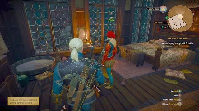 Spotkaj się z poetką - Wiedźmin 3 Dziki Gon: Niech żyje sztuka (The Plays The Thing) - solucja - Wiedźmin 3 Dziki Gon - poradnik do gry