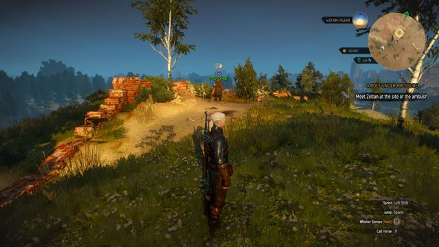 Spotkanie z Zoltanem na wzgórzu - Wiedźmin 3 Dziki Gon: Poeta w opałach (A Poet Under Pressure) - solucja - Wiedźmin 3 Dziki Gon - poradnik do gry