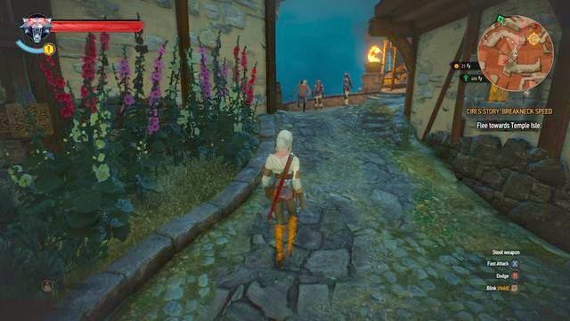 Wątek Ciri na wyspie świątynnej - Wiedźmin 3 Dziki Gon: Poeta w opałach (A Poet Under Pressure) - solucja - Wiedźmin 3 Dziki Gon - poradnik do gry