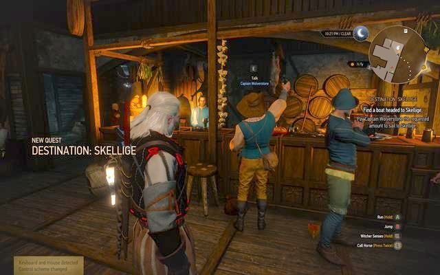 Zadanie to rozpocznie się automatycznie po ukończeniu głównego questu Audiencja (Royal Audience), czyli po spotkaniu się ze wszystkimi najważniejszymi postaciami w Zamku Królewskim w Wyzimie (Royal Palace in Vizima) - Wiedźmin 3 Dziki Gon: Kierunek Skellige (Destination Skellige) - solucja - Wiedźmin 3 Dziki Gon - poradnik do gry