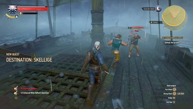 Bitwa z piratami - Wiedźmin 3 Dziki Gon: Kierunek Skellige (Destination Skellige) - solucja - Wiedźmin 3 Dziki Gon - poradnik do gry