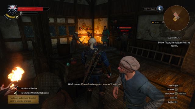 Szybko zabij Łowców, nim zadadzą cios czarodziejom - Wiedźmin 3 Dziki Gon: Teraz albo nigdy (Now or Never) - solucja - Wiedźmin 3 Dziki Gon - poradnik do gry