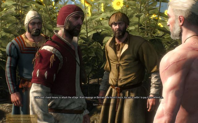 Chłopi spotkani na drodze mają dla ciebie zadanie - Wiedźmin 3 Dziki Gon: Rezydencja Vegelbudów, Poboczne zadania - lista, solucja - Wiedźmin 3 Dziki Gon - poradnik do gry