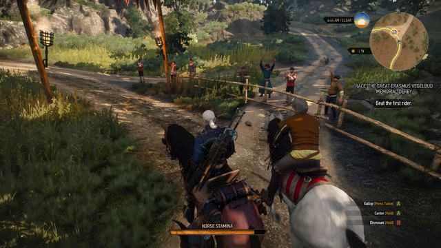 Wystartuj w wyścigach rozmawiając z organizatorem - Wiedźmin 3 Dziki Gon: Rezydencja Vegelbudów, Poboczne zadania - lista, solucja - Wiedźmin 3 Dziki Gon - poradnik do gry