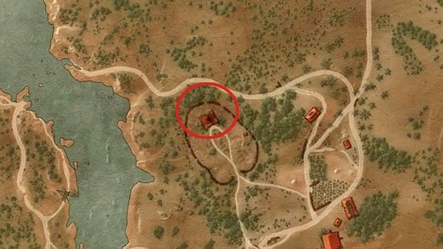 Schemat srebrnego miecza znajduje się w krypcie na Cmentarzu w Białym Sadzie (White Orchard Cemetery) zlokalizowanym w północnej części mapy (powyższy obrazek) - Wiedźmin 3 Dziki Gon: Rynsztunek szkoły żmii - Wiedźmin 3 Dziki Gon - poradnik do gry