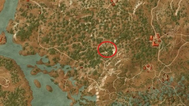 Podążaj ścieżką prowadzącą na południowy wschód od Zalipia, aby znaleźć wejście do jaskini na jej końcu, gdzie znajduje się Grota smokobójcy (Dragonslayers Nest) na północ od Krzywuchowych Moczarów (Crookback Bog) - Wiedźmin 3 Dziki Gon: Rynsztunek szkoły gryfa - Podstawowy - Wiedźmin 3 Dziki Gon - poradnik do gry