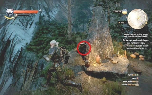 Skrzynia ukryta za ołtarzykiem - Wiedźmin 3 Dziki Gon: Rynsztunek szkoły gryfa - Wyśmienity - Wiedźmin 3 Dziki Gon - poradnik do gry