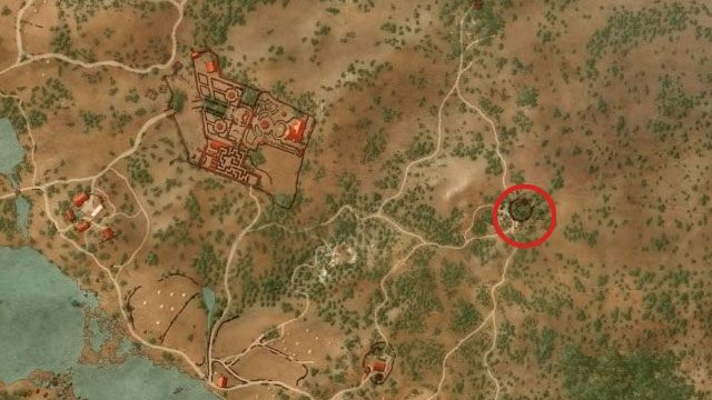 W ruinach Est Tayiar na północny wschód od Oxenfurtu znajdziesz schemat na miecz srebrny rynsztunku szkoły kota - Wiedźmin 3 Dziki Gon: Rynsztunek szkoły kota - Podstawowy - Wiedźmin 3 Dziki Gon - poradnik do gry