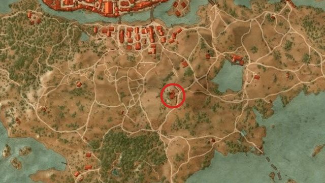 W Zamurzu Novigradu (Farcorners) znajduje się pośrodku obszaru zamek Drahim (Drahim Castle) - Wiedźmin 3 Dziki Gon: Rynsztunek szkoły kota - Podstawowy - Wiedźmin 3 Dziki Gon - poradnik do gry