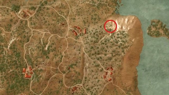 Na wschód od wsi Toderas w północno wschodnim regionie obszaru Krzywuchowych Moczar (Crookback Bog) znajduje się jaskinia - Wiedźmin 3 Dziki Gon: Rynsztunek szkoły kota - Ulepszony - Wiedźmin 3 Dziki Gon - poradnik do gry