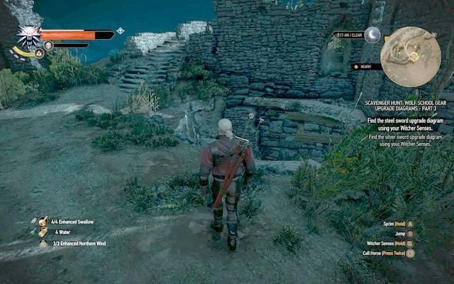 Zejście do pownicy - Wiedźmin 3 Dziki Gon: Rynsztunek Szkoły Wilka - Wyśmienity (DLC) - Wiedźmin 3 Dziki Gon - poradnik do gry