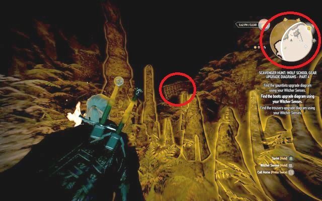 Po zeskoczeniu do większej groty napotkasz sporą ilość Endrag - Wiedźmin 3 Dziki Gon: Rynsztunek Szkoły Wilka - Wyśmienity (DLC) - Wiedźmin 3 Dziki Gon - poradnik do gry