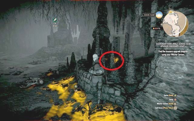 W jaskini napotkasz wiele nekkerów oraz zgnilca - Wiedźmin 3 Dziki Gon: Rynsztunek Szkoły Wilka - Wyśmienity (DLC) - Wiedźmin 3 Dziki Gon - poradnik do gry