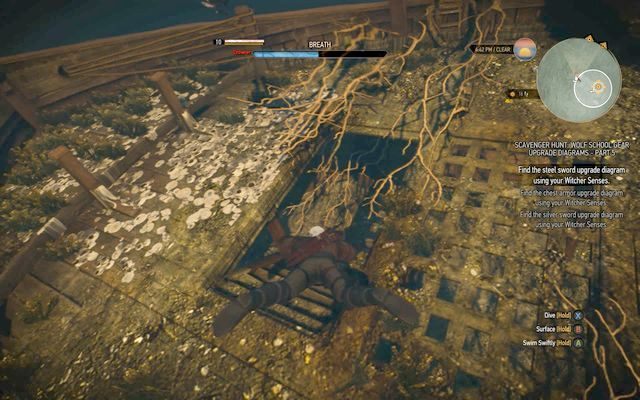 Zanurkuj pod pokład, by odnaleźć skrzynię - Wiedźmin 3 Dziki Gon: Rynsztunek Szkoły Wilka - Mistrzowski (DLC) - Wiedźmin 3 Dziki Gon - poradnik do gry