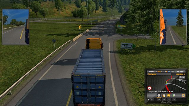 Większość dróg jest więc kręta i położona w górzystym terenie - Norwegia | Charakterystyka dróg państw w Euro Truck Simulator 2 Skandynawia - Euro Truck Simulator 2: Skandynawia - poradnik do gry