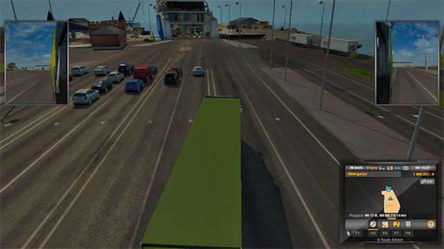 Praktycznie nic tutaj nie ma - zaledwie dwie ulice, warsztat, parking i siedziba dwóch firm transportowych - Dania | Miasta w Euro Truck Simulator 2 Skandynawia - Euro Truck Simulator 2: Skandynawia - poradnik do gry