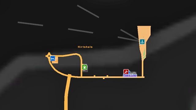 Mapa miasta. - Dania | Miasta w Euro Truck Simulator 2 Skandynawia - Euro Truck Simulator 2: Skandynawia - poradnik do gry