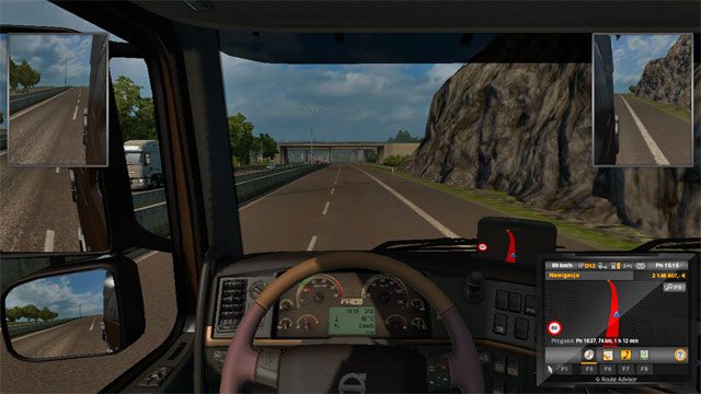Jak więc widzisz miasto ma wiele do zaoferowania, ale przemieszczanie się pomiędzy jego częściami autostradą jest czasochłonne - Szwecja (1) | Miasta w Euro Truck Simulator 2 Skandynawia - Euro Truck Simulator 2: Skandynawia - poradnik do gry