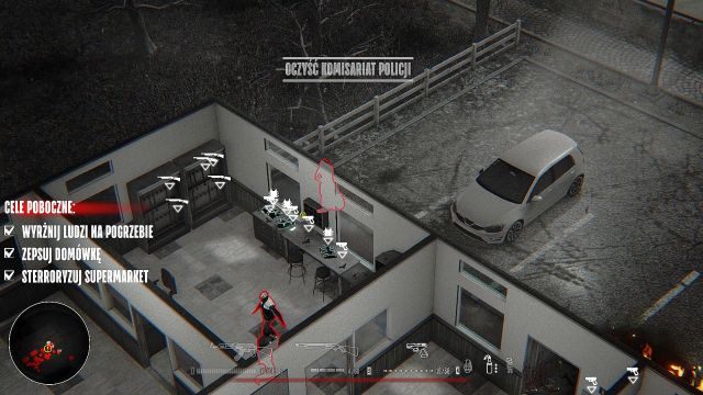 W zbrojowni znaleźć można amunicję i kamizelki kuloodporne. - Misja 1 - Dom | Opis przejścia Hatred - Hatred - poradnik do gry