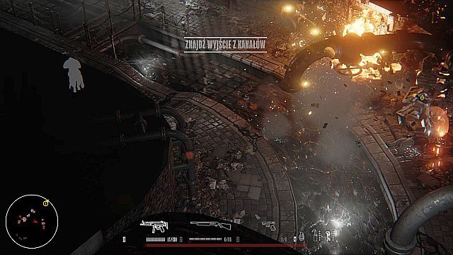 Warto się rozglądać, gdyż można jednym nabojem wybić cały oddział wrogów. - Misja 2 - Marina | Opis przejścia Hatred - Hatred - poradnik do gry