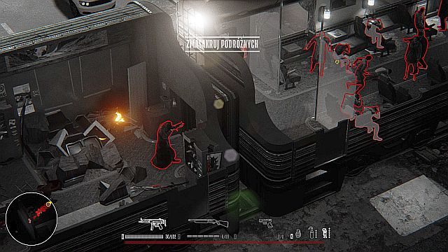 Początek trzeciej misji różni się od reszty gry - jest bardzo liniowy. - Misja 3 - Pociąg | Opis przejścia Hatred - Hatred - poradnik do gry