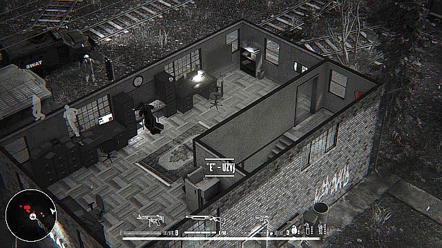 Pierwsza misja poboczna sprowadza się do wciśnięcia jednego guzika. - Misja 4 - Stacja Kolejowa | Opis przejścia Hatred - Hatred - poradnik do gry