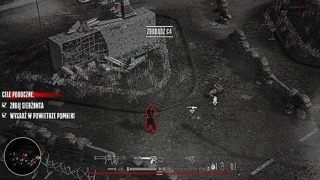 A taki był ładny monument... - Misja 6 - Baza Wojskowa | Opis przejścia Hatred - Hatred - poradnik do gry