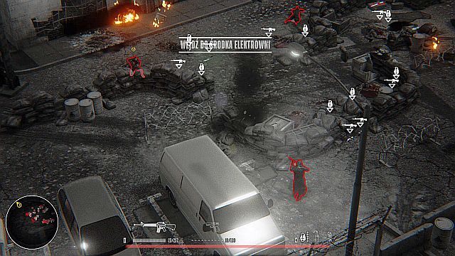 Niedobitki wykończyć można na piechotę. - Misja 7 - Elektrownia | Opis przejścia Hatred - Hatred - poradnik do gry